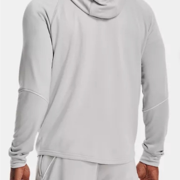UNDER ARMOUR DRIVE WARMUP / ZIP-UP HOODIES / MENS/ GRAY/M - Picture 2 of 4